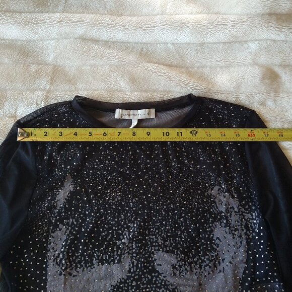 🥰❤️NEW LISTING ❤️🥰 Generation K Sheer Black Crop Top - Picture 8 of 13